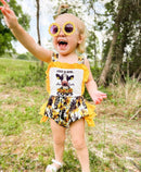 Just a girl who loves cows Romper