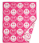 Luxury soft pink happy blanket