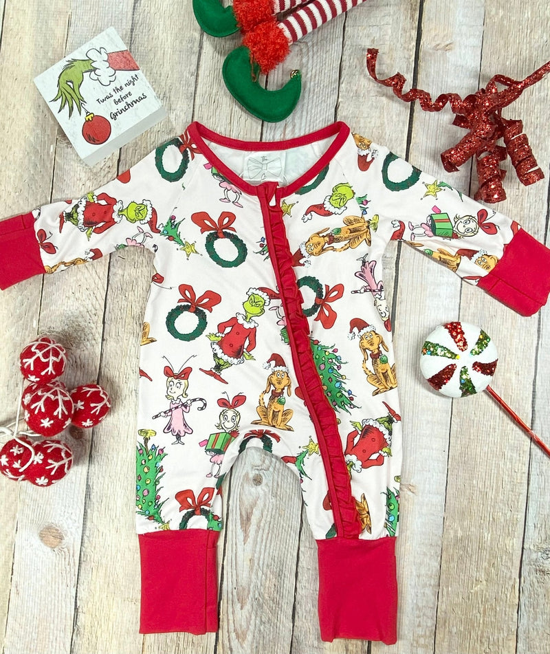 It's Grinchmas Time Infant Onesie
