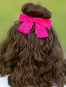 Lace Hair Bow: FINAL SALE