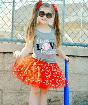 Legacy Gold Dot Girl Tutus