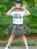 Legacy Gold Dot Girl Tutus