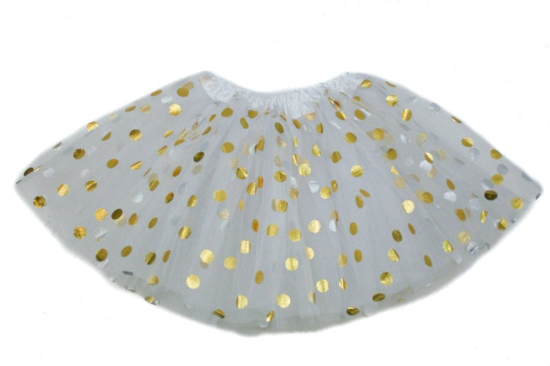 Legacy Gold Polka Dot Baby Tutu