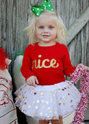 Legacy Gold Polka Dot Baby Tutu