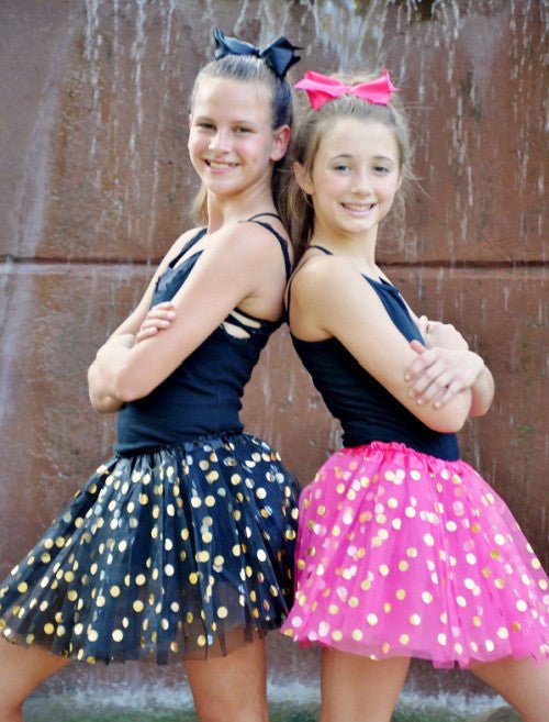 Legacy Gold Polka Dot Teen Tutu