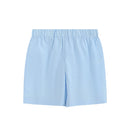 Light Blue Bunny Smocked T-Shirt and Shorts Set