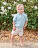 Light Blue Golf Hole Polo Shirt