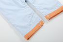 Light Blue Pumpkin Applique Longalls