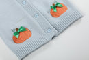 Light Blue Pumpkin Girls Cardigan