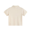 Light Brown Football Pocket Polo Golf Shirt