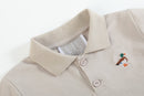 Light Brown Mallard Duck Golf Polo Shirt