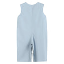 Light Gray 'Boo' Applique Longalls