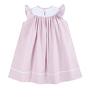 Light Purple Smocked Bishop Dress