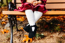 Little Love Bug Cable Knit Tights