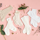 LLB Crochet Knee High Socks (2 pairs in each order)
