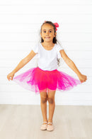 Hot Pink Tutu Shorts