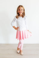 Bubblegum Pink Twirl Skegging