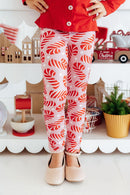 Candy Canes Leggings