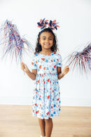 Proudly Patriotic S/S Pocket Twirl Dress