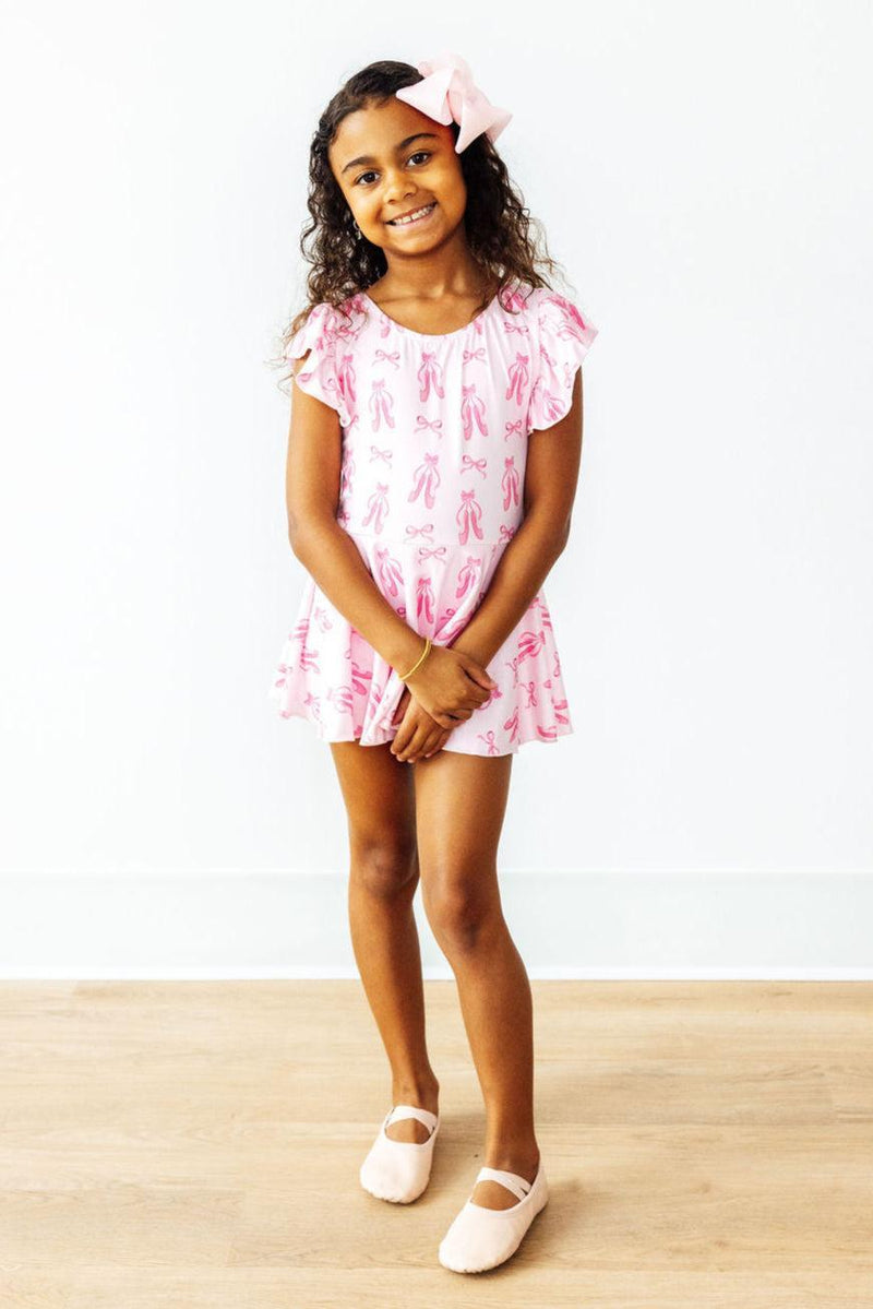Twirling en Pointe S/S Twirl Leotard