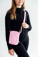 Go-Getter Gingham Crossbody Bag