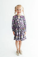 Trick or Treat L/S Pocket Twirl Dress