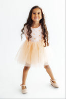 Gingham Pumpkins L/S Tutu Dress