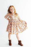 Fall Harvest L/S Pocket Twirl Dress