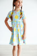 Softball Sweetie S/S Pocket Twirl Dress
