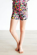 Flexible Floral Active Shorty Shorts