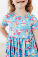 Delightful Desserts S/S Pocket Twirl Dress