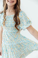 Buttercup Blooms Smocked Ruffle Dress