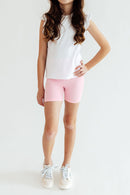 Bubblegum Pink Twirl Shorts