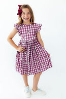 Virginia Tech Plaid Hokie Flutter Twirl Dress