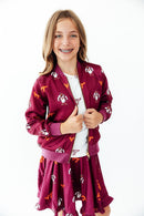 Virginia Tech Maroon Hokie Ruffle Twirl Skort