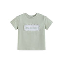 Misty Blue Big Brother Smocked Shirt and Shorts Set