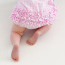 Smocked Pink Bunny Bubble