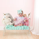 Smocked Pink Bunny Bubble