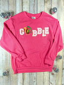 Mommy & Me Gobble Chenille Sweatshirt