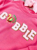 Mommy & Me Gobble Chenille Sweatshirt