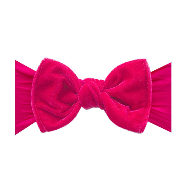 VELVET KNOT: fuchsia