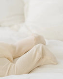 Organic Zip Footie Set | Vanilla