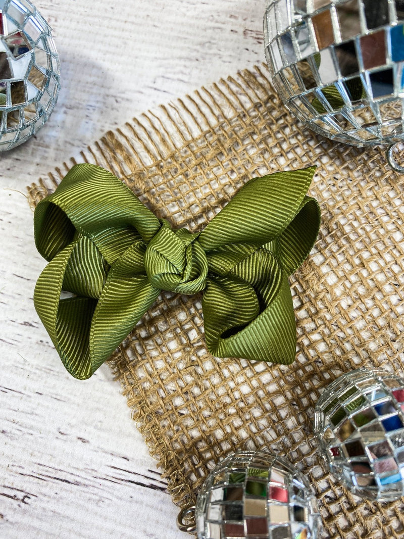 Original Grosgrain Hair Bow - Alligator Clip - 3"