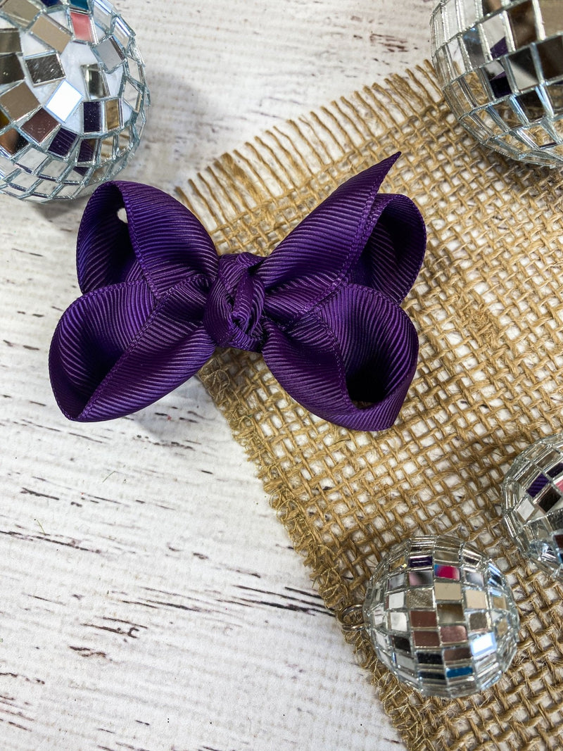 Original Grosgrain Hair Bow - Alligator Clip - 3"