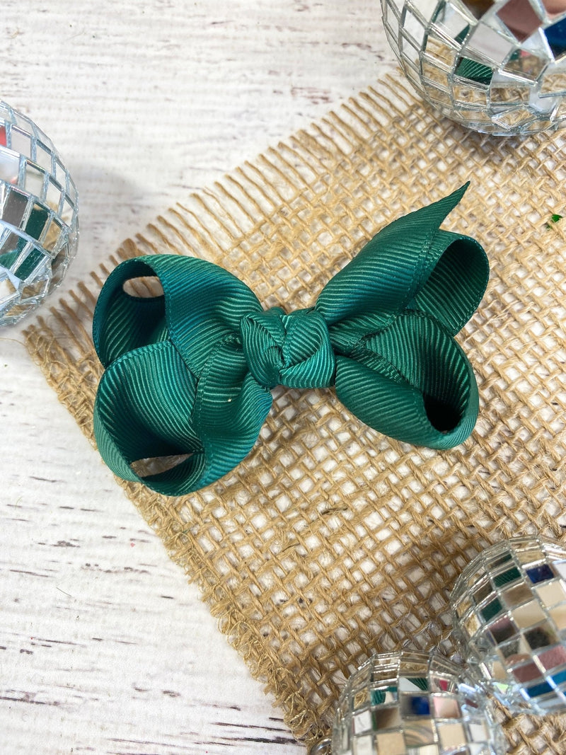 Original Grosgrain Hair Bow - Alligator Clip - 3"