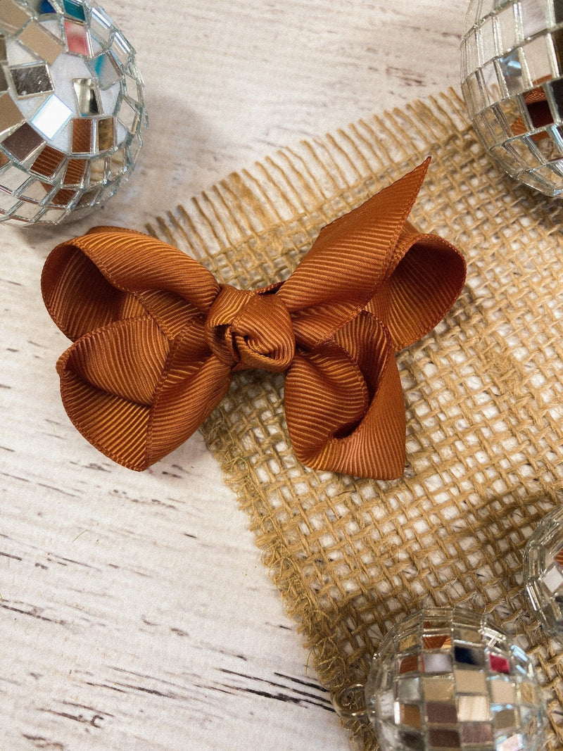Original Grosgrain Hair Bow - Alligator Clip - 3"