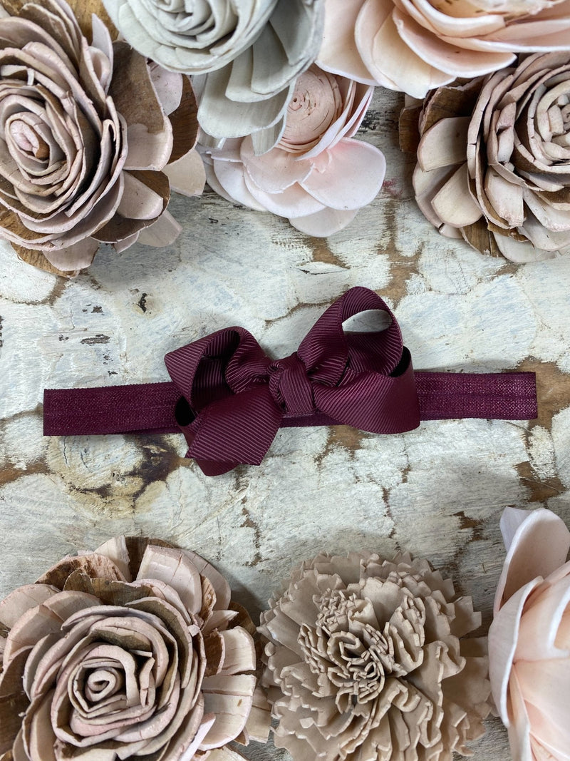 Original Grosgrain Hair Bow - Headband - 3"
