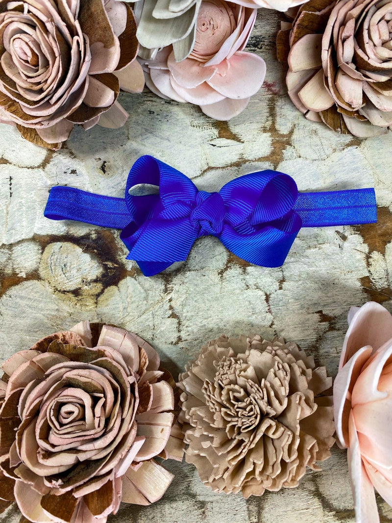Original Grosgrain Hair Bow - Headband - 3"