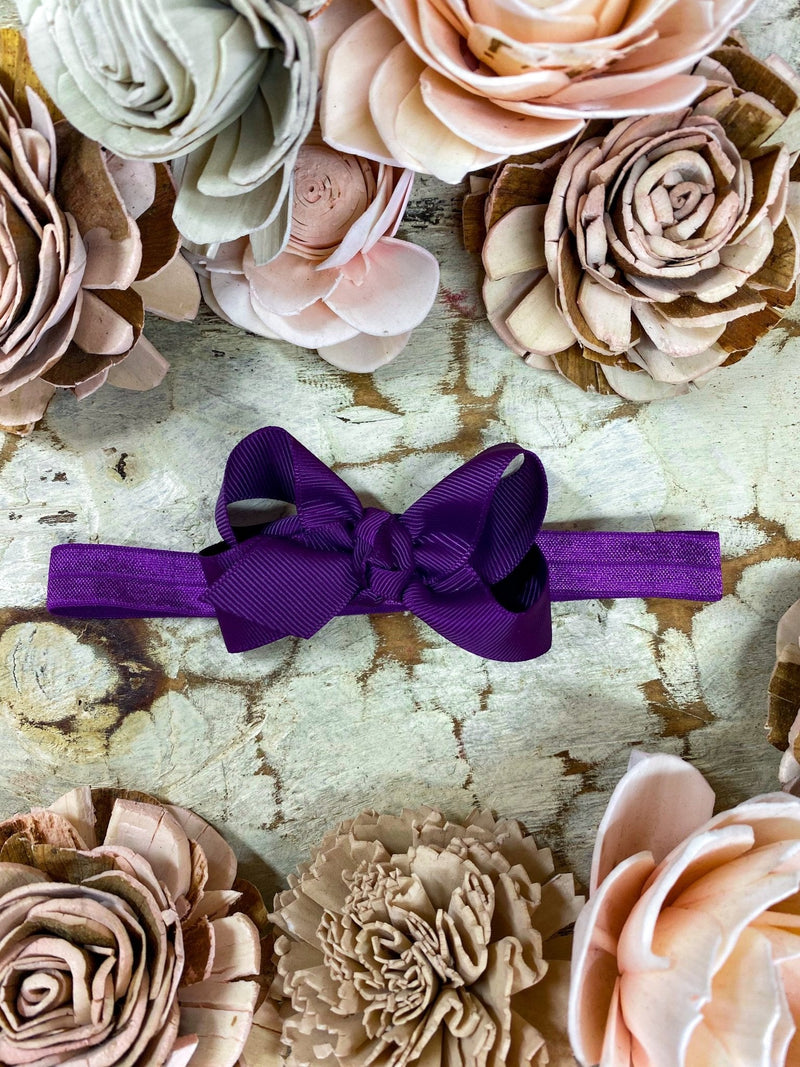 Original Grosgrain Hair Bow - Headband - 3"