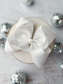 Oversize Grosgrain Hair Bow - Alligator Clip - 5.5"